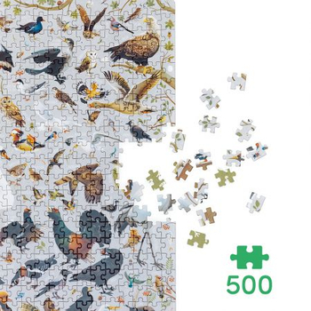 CZUCZU PUZZLOVE PTAKI 500EL