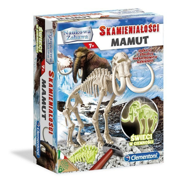 CLEMENTONI SKAMIENIAŁOŚCI - MAMUT FLUO
