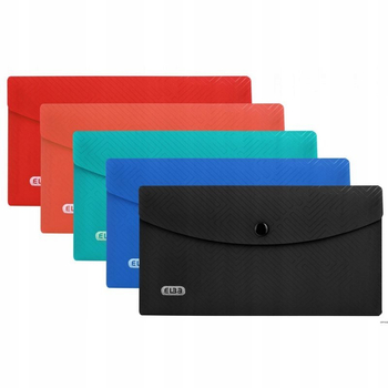 ELBA TECZKA KOPERTOWA DL NIEBIESKA / RÓŻOWA 400104463/462