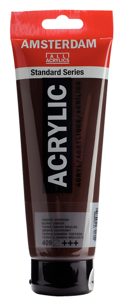 FARBA AKRYL.250ML 409 B.UMBER AMSTERDAM