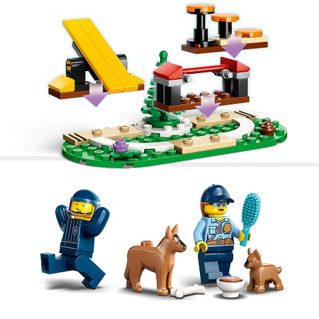 LEGO 60369 CITY Szkolenie psów policyjnych w terenie