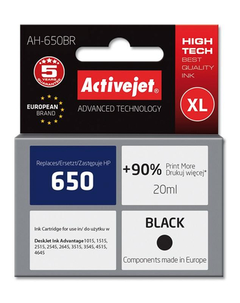 ActiveJet tusz do HP 650 CZ101AE reg AH-650BR