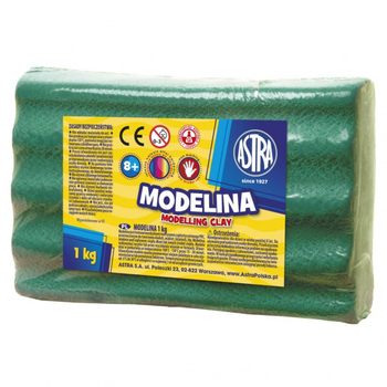 ASTRA MODELINA 1KG ZIELONA