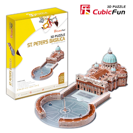 CUBIC FUN PUZZLE 3D BAZYLIKA ŚW. PIOTRA 68EL