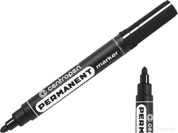 CENTROPEN MARKER PERNAMENTNY 8566 CZARNY