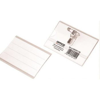 IDENTYFIKATOR OFFICE PRODUCTS 50SZT PVC 90X57MM 20023311-90
