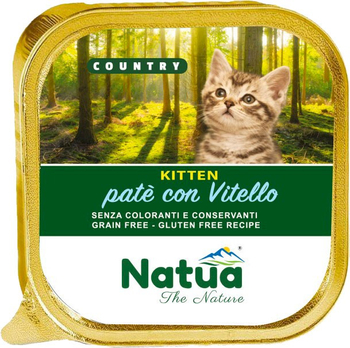 NATUA TACKA 100G COUNTRY KITTEN CIELĘCINA DLA KOCIĄT
