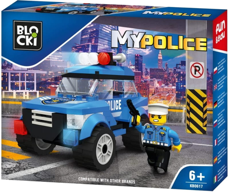 KLOCKI BLOCKI MyPolice RADIOWÓZ PATROLOWY KB0617