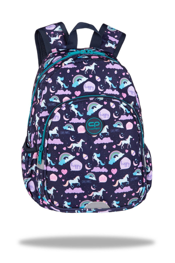 COOLPACK PLECAK MŁODZIEŻOWY TOBY HAPPY UNICORN E49549