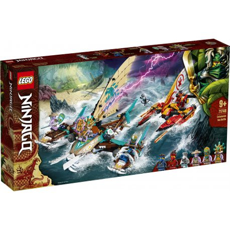 LEGO 71748 NINJAGO MORSKA BITWA KATAMARANÓW ( III 2021 )