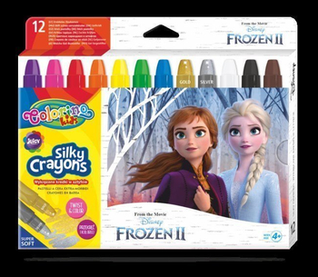 COLORINO KREDKI ŚWIECOWE ŻELOWE WYKRĘCANE W SZTYF. FROZEN 91109PTR