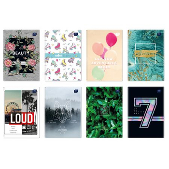 INTERDRUK BRULION A5 96K KRATKA 70G