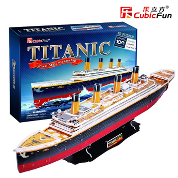 CUBIC FUN PUZZLE 3D TITANIC DUŻY