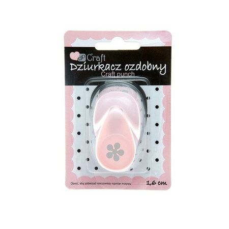 DZIURKACZ OZDOBNY DO PAPIERU I PIANKI 1,6 cm JCDP-105