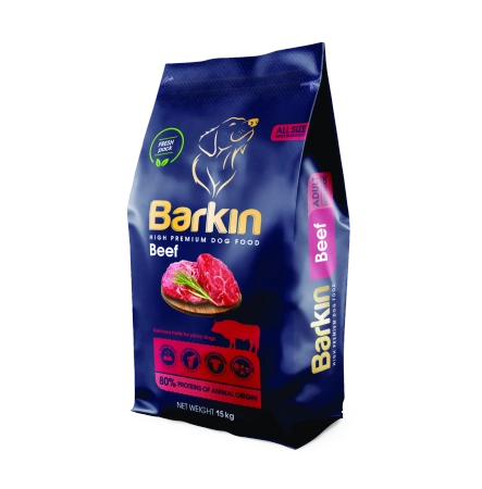 BARKIN KARMA DLA PSA WOŁOWINA 15KG