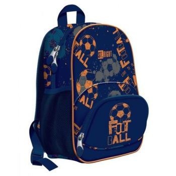 MAJEWSKI STRIGHT PLECAK MINI 1 KOMOROWY BP-70 SOCCER BALLS 653285