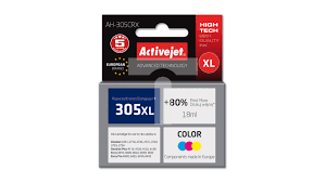 ***Activejet tusz do HP 305XL 3YM63AE reg AH-305CRX
