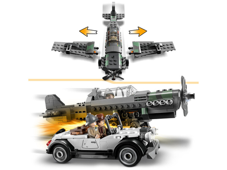 LEGO 77012 INDIANA JONES Pościg myśliwcem