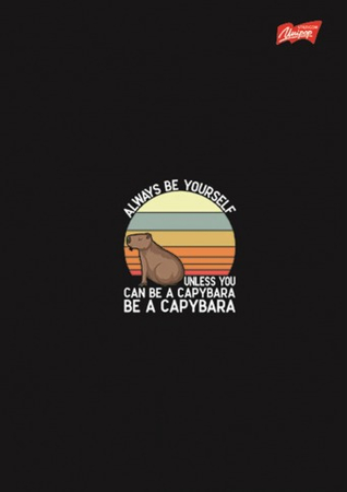 MAJ ZESZYT A5 60K LINIA LAMINOWANY CAPYBARA 675478 10SZT