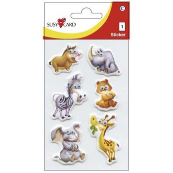 NAKLEJKI 3D ZWIERZAKI II 11258555