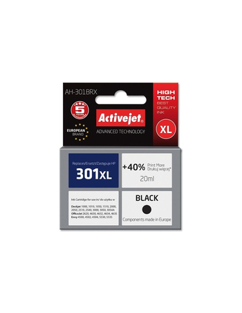 activejet tusz do drukarki hp 301xl ch563 reg ah-301brx