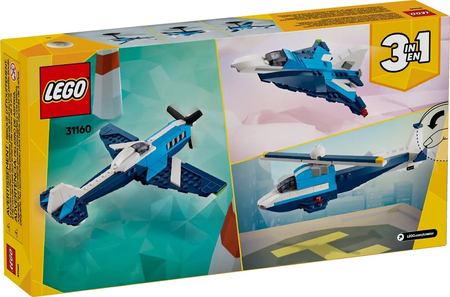 LEGO 31160 CREATOR Statek powietrzny: samolot wyścigowy