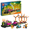 LEGO 60357 CITY WYZWANIA KASKADERSKIE - CIĘŻARÓWKA I OGNISTE OBRĘCZE