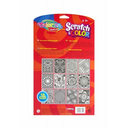 COLORINO KIDS CREATIVE MAGICZNA KSIĄŻECZKA OBRAZKI 31943PTR