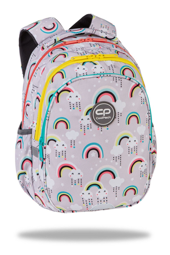 COOLPACK PLECAK MŁODZIEŻOWY JERRY RAINBOW TIME E29601