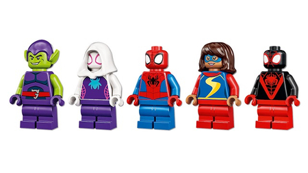 LEGO 10784 SUPER HEROES MARVEL Relaks w kryjówce Spider-Mana
