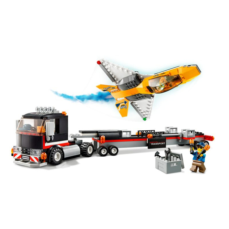 Lego 60289 City transporter odrzutowca pokazowego