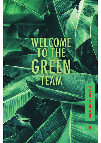 ***ZO THINK GREEN BLOK NOTATNIKOWY A5 80K KRATKA 029338