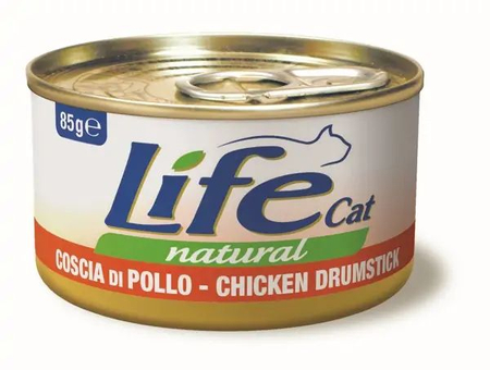 LIFE CAT PUSZ 85G KURCZAK I DRUMSTIC