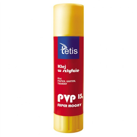 TETIS KLEJ W SZTYFCIE 15G PVP BG100-B