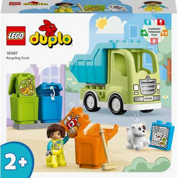 LEGO 10987 DUPLO Town Ciężarówka recyklingowa