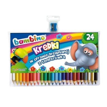 KREDKI BAMBINO W DREWNIE 24KOL +TEMP 0447