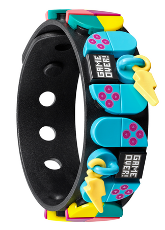 LEGO 41943 DOTS Gracz — bransoletki z zawieszkami