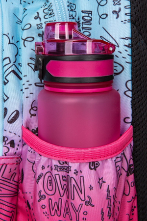 COOLPACK JERRY PLECAK MŁODZIEŻOWY PINK SCRIBBLE D029340  2021