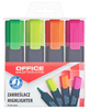 ZAKREŚLACZ OFFICE 4SZT W ETUI 17055214-99