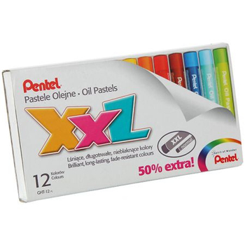 PENTEL PASTELE OLEJNE XXL 12KOL.GHT-12
