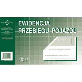 K17 EWID.PRZEBIEGU POJAZDÓW /NOWE/