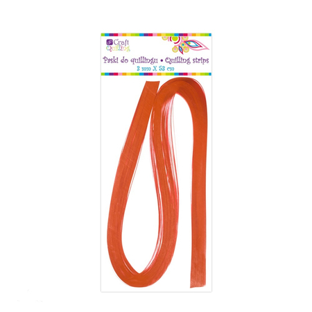 PASKI DO QUILLINGU 3MM - POMAR. 100SZT QGPQ-015