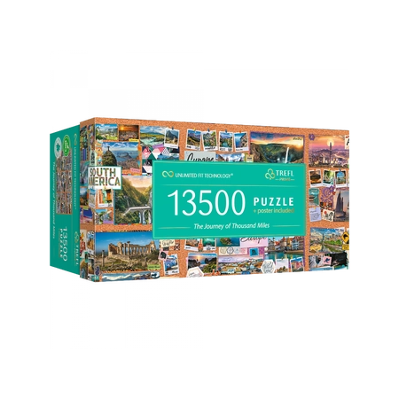PUZZLE TREFL 13500 el. The Journey of Thousand Miles