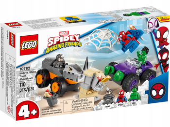 LEGO 10782 SUPER HEROES MARVEL Hulk kontra Rhino - starcie pojazdów