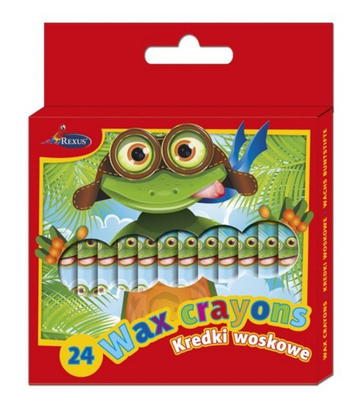 ***REXUS KREDKI WOSKOWE 24KOL 603544