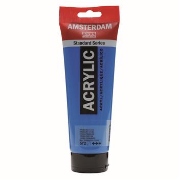 FARBA AKRYL.250ML 572 PRIM. CYAN AMSTERDAM