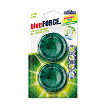 GF BLUE FORCE KOSTKA DO SPŁUCZKI LAS 40G X 2SZT