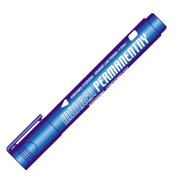 TETIS MARKER PERM. OKR. KM102 NIBIESKI 1SZT