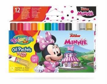 COLORINO PASTELE OLEJNE TRÓJKĄTNE 12KOL. MINNIE 90720PTR