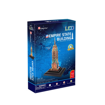 CUBIC FUN PUZZLE 3D LED EMPIRE STATE BIULDING
